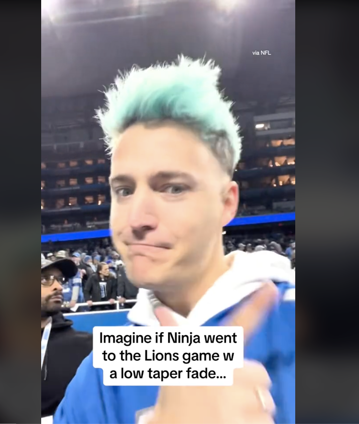 imagine if ninja got a low taper fade