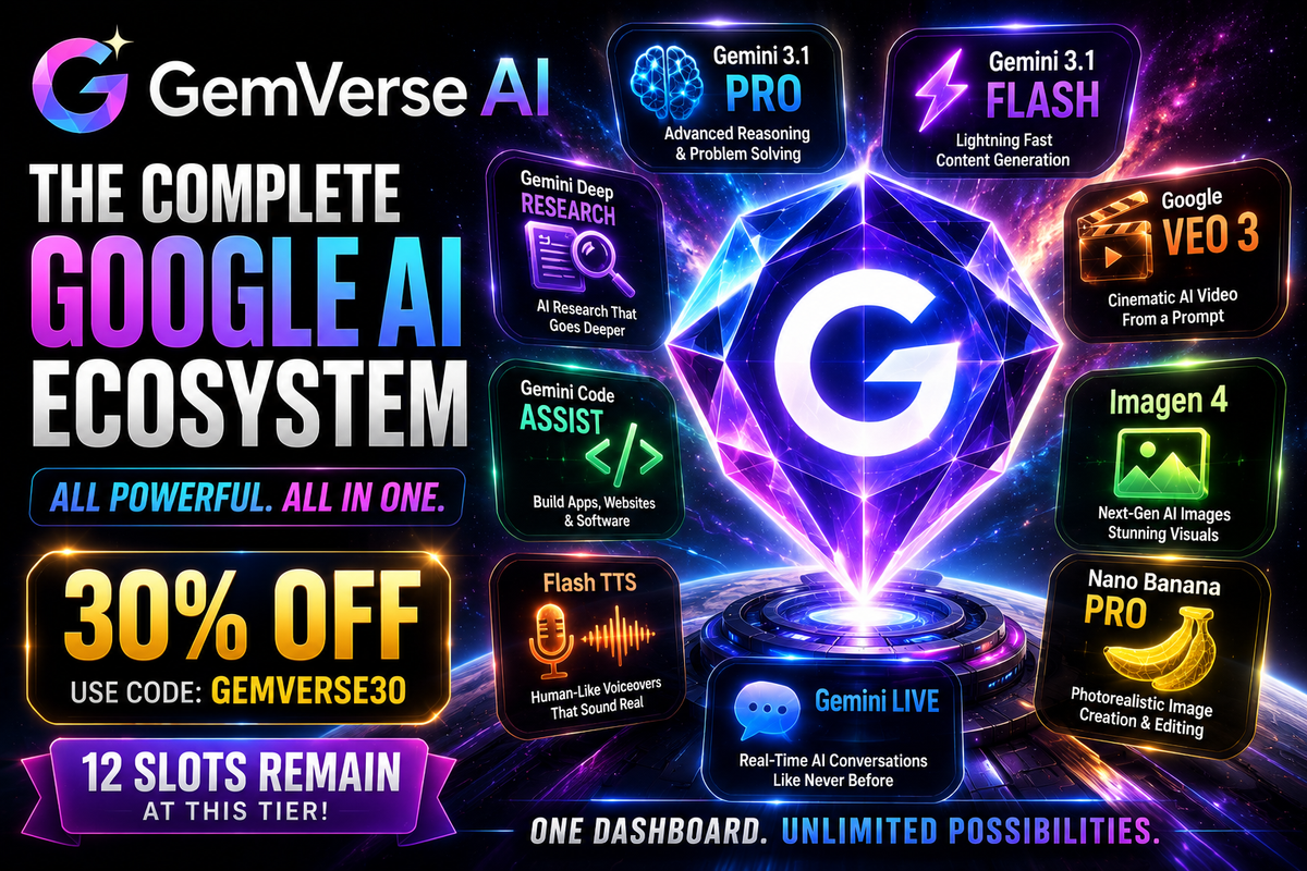 🔥 One dashboard. This many Google AIs. Seriously.