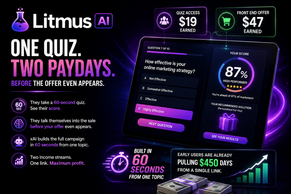 One link. Two payouts. Zero pitching. Live now