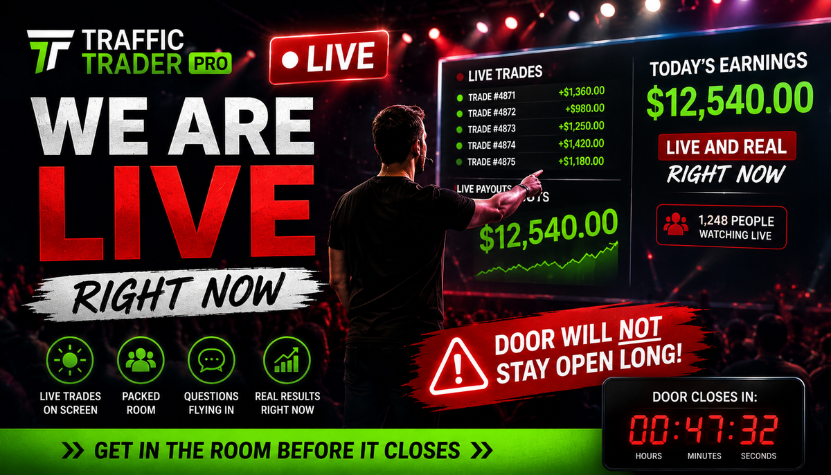 🔴 We are LIVE right now. Get in the room