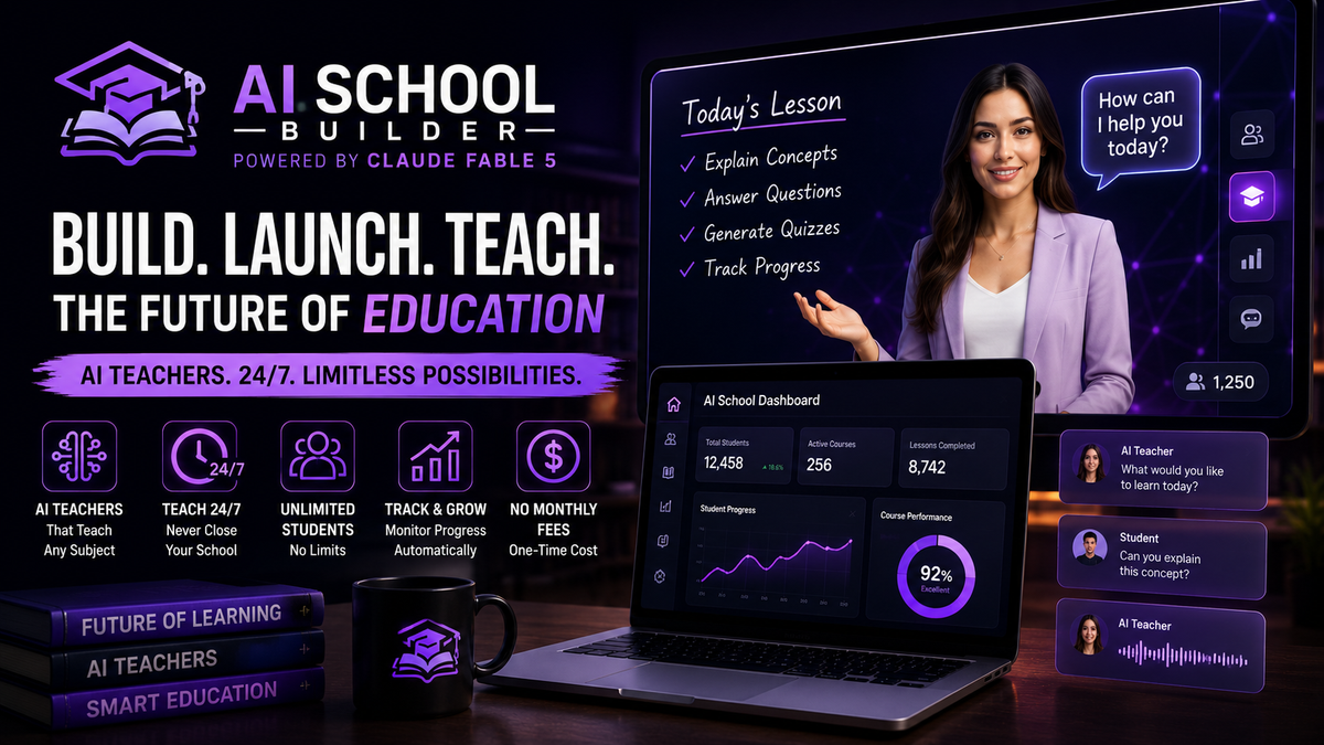 Claude Fable 5 just changed what an online school can become