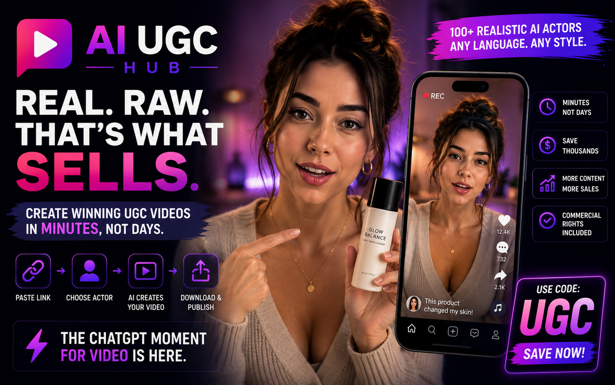 UGC is eating every polished ad right now. Here's why