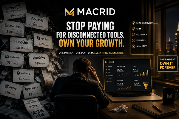 The lead gen math nobody runs (and the engine that fixes it)