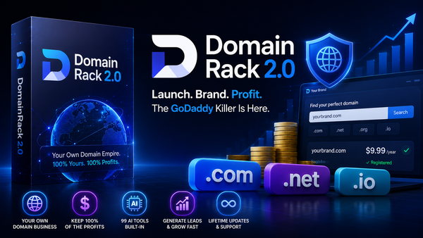📢World’s cheapest domains – now under YOUR brand.