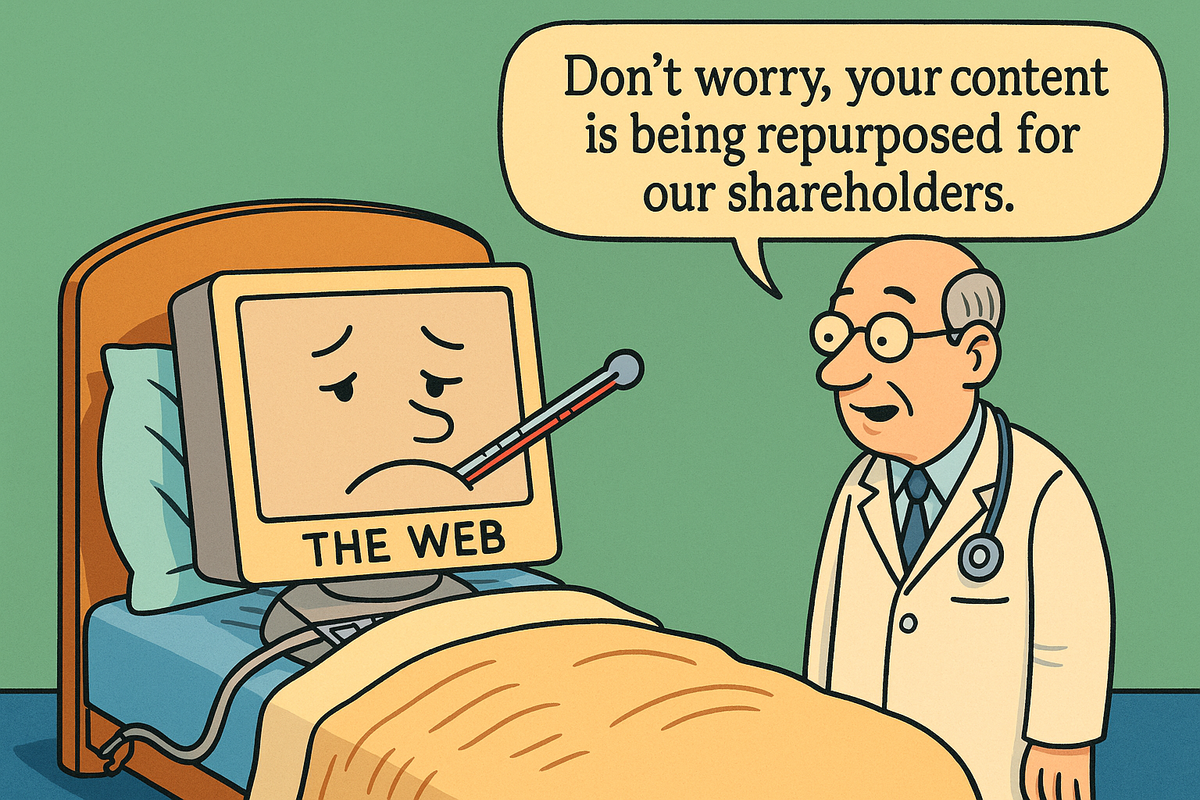 Real time crumbling of the content flywheel