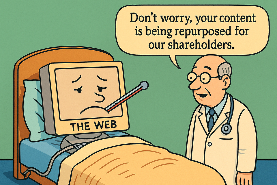 Real time crumbling of the content flywheel