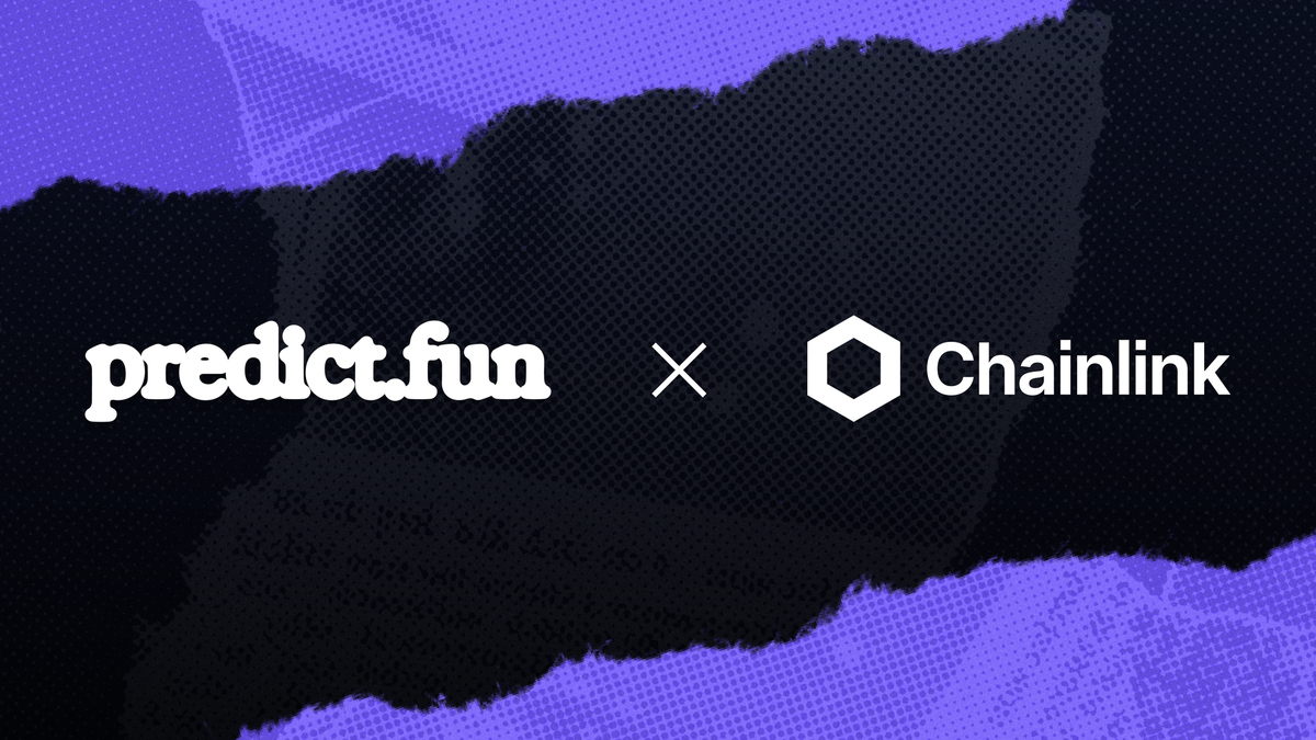Predict.fun Adopts Chainlink as Core Infrastructure Powering High-Speed Crypto Prediction Markets
