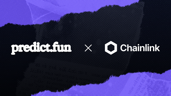 Predict.fun Adopts Chainlink as Core Infrastructure Powering High-Speed Crypto Prediction Markets
