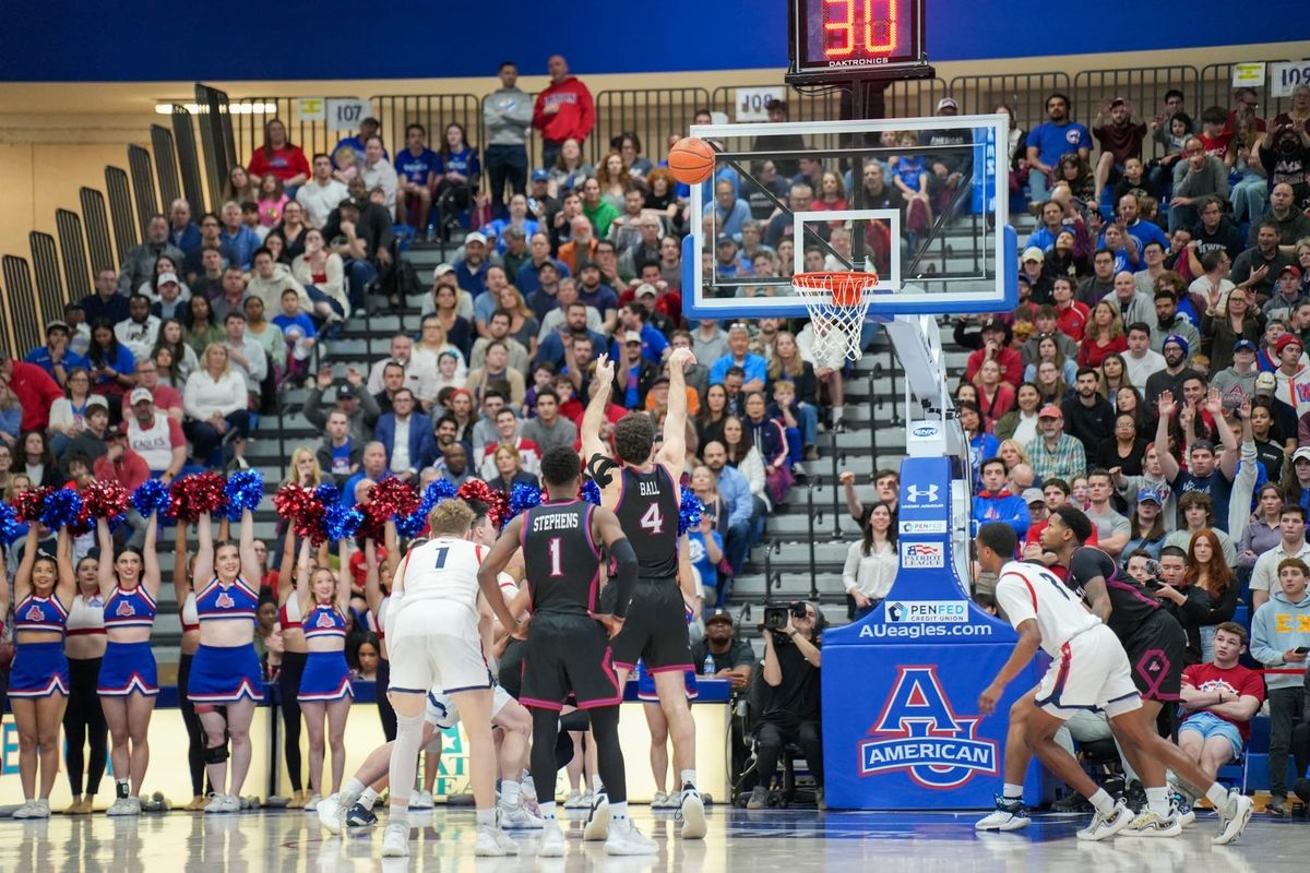 American Triumphs Over Navy to Claim Patriot League Championship