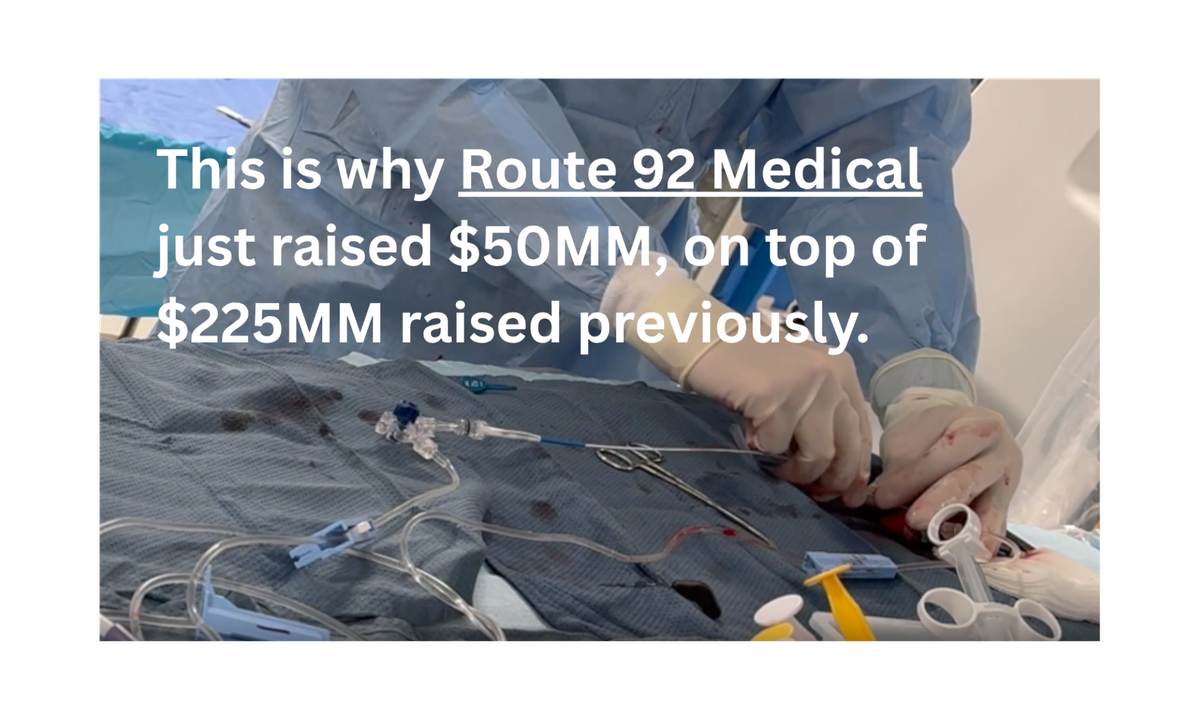 Route 92 Medical Lands $50 Million to Scale its Stroke-Tech Commercial Push From West Jordan
