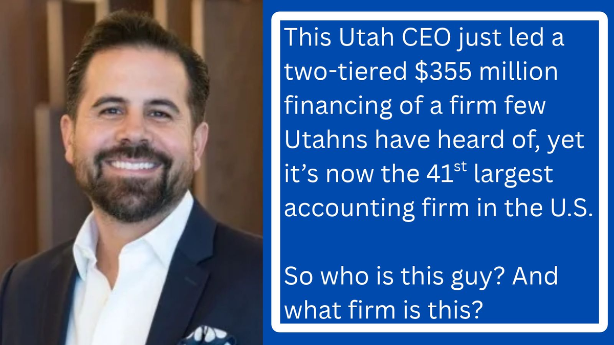 Utah's Platform Accounting Group Secures $355 Million in Growth Financing, Including $85 Million Equity Sale Confirmed in an SEC Filing