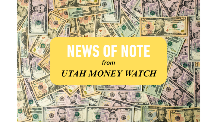 NEWS OF NOTE:  Lunar Resources Plans $85 Million Utah Factory, HealthEquity and the Utah Jazz Enter Sponsorship Deal, a $44 Million Refinancing, and Five Other Newsworthy Items Comprise this Week's Writeup