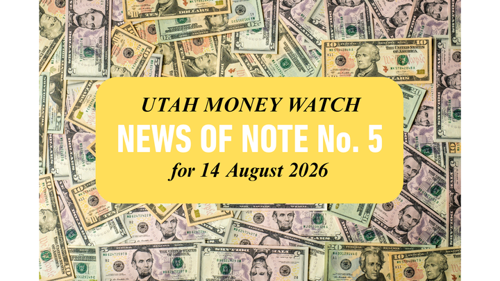 NEWS OF NOTE No. 5 — Carlyle Acquires a Utah Defense-Tech Firm, College Football, a National Bank Moves its Headquarters to Utah, Plus Executive Moves Across Higher Education, Manufacturing, Venture Capital and More