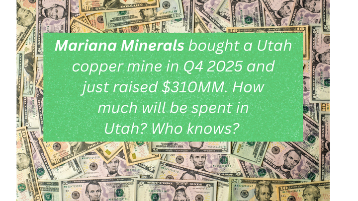 Mariana Minerals Raises $310 Million as Utah Becomes Proving Ground for Autonomous Mining