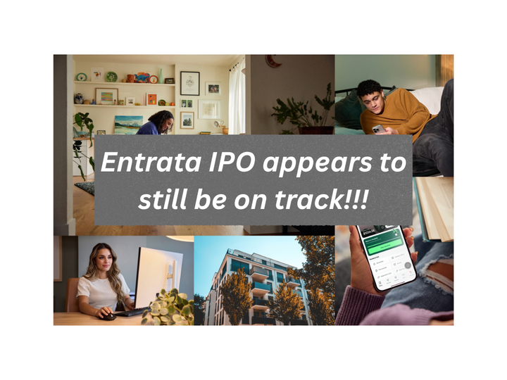 Entrata Updates its IPO Filing, Showing Stronger First-Half Numbers, But its IPO Timing Remains Unknown
