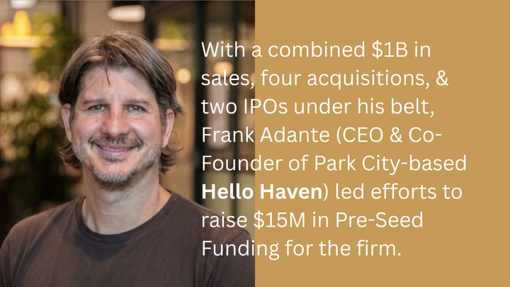 BREAKING NEWS:  Park City, Utah-based AI Startup, Hello Haven, Emerges from Stealth Mode with a $15 Million Pre-Seed Round Led by Mayfield