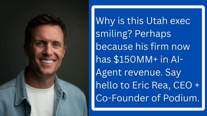 Lehi, Utah's $3 Billion-valued Podium is Set to Produce Between $150 Million to $200 Million in AI-Agent ARR in 2026. Alone.