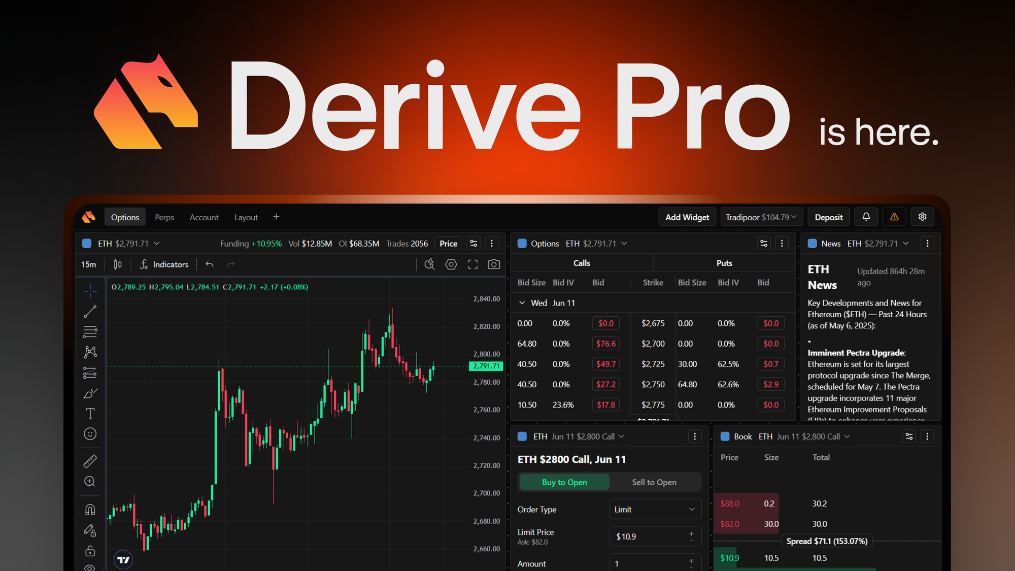 Derive Pro is here.