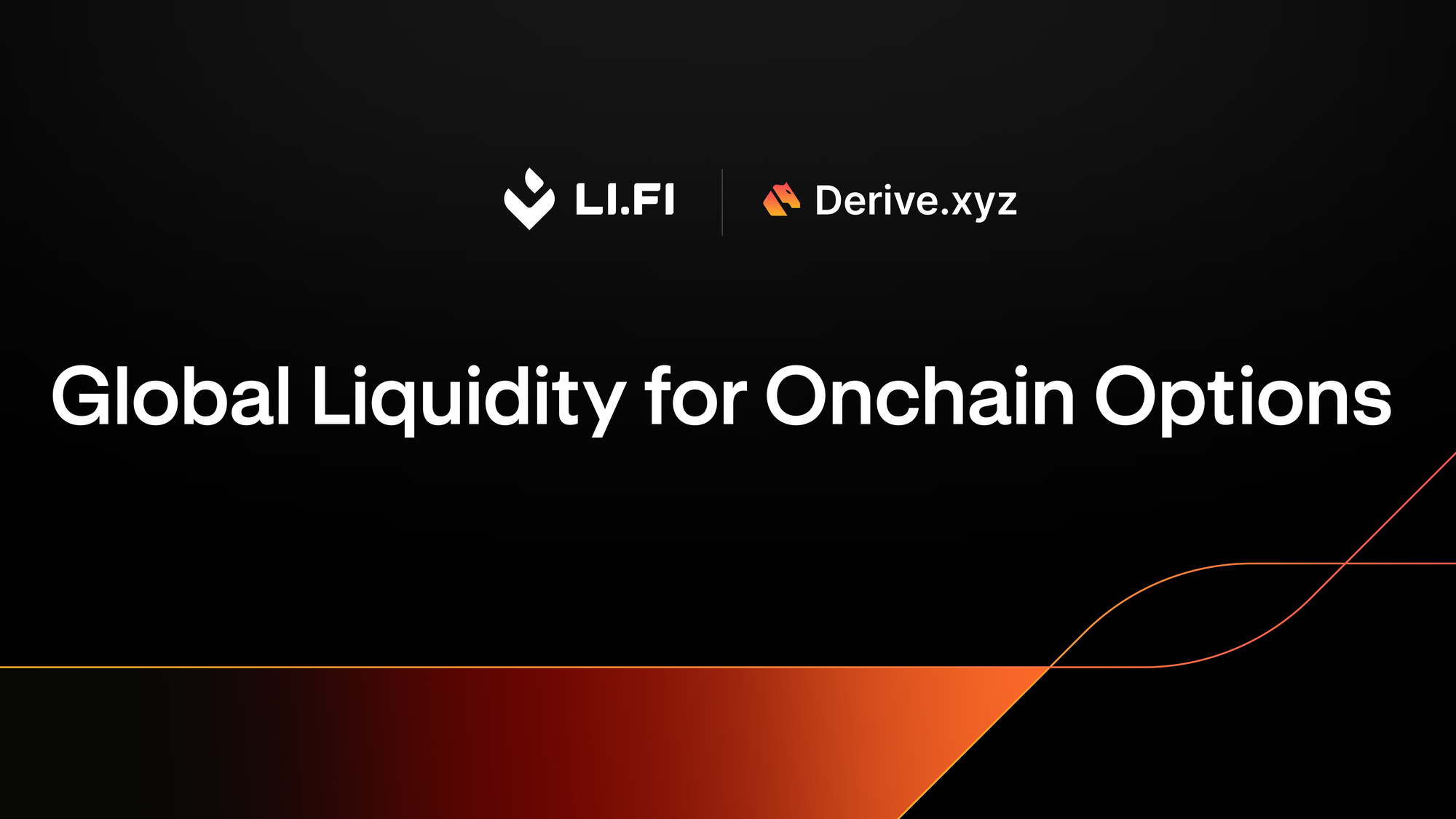 Derive and LiFi: connecting capital across chains to onchain options