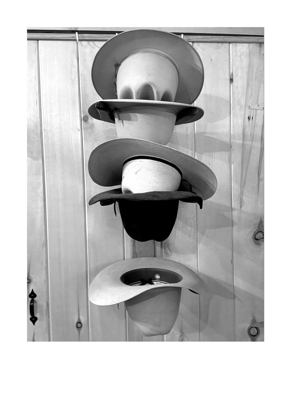 Hats from the Boyer YL Ranch, Savery, Wyoming