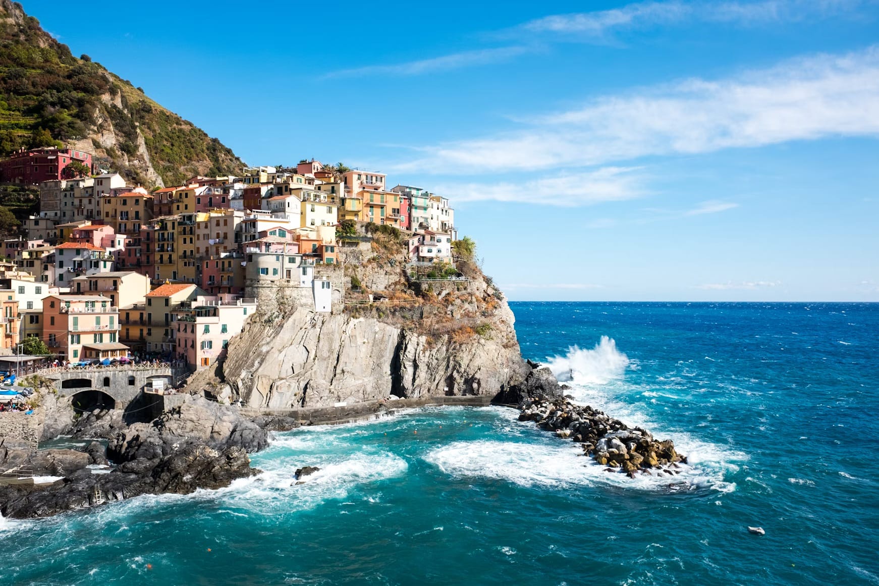 Postcard from Manarola, Italy.