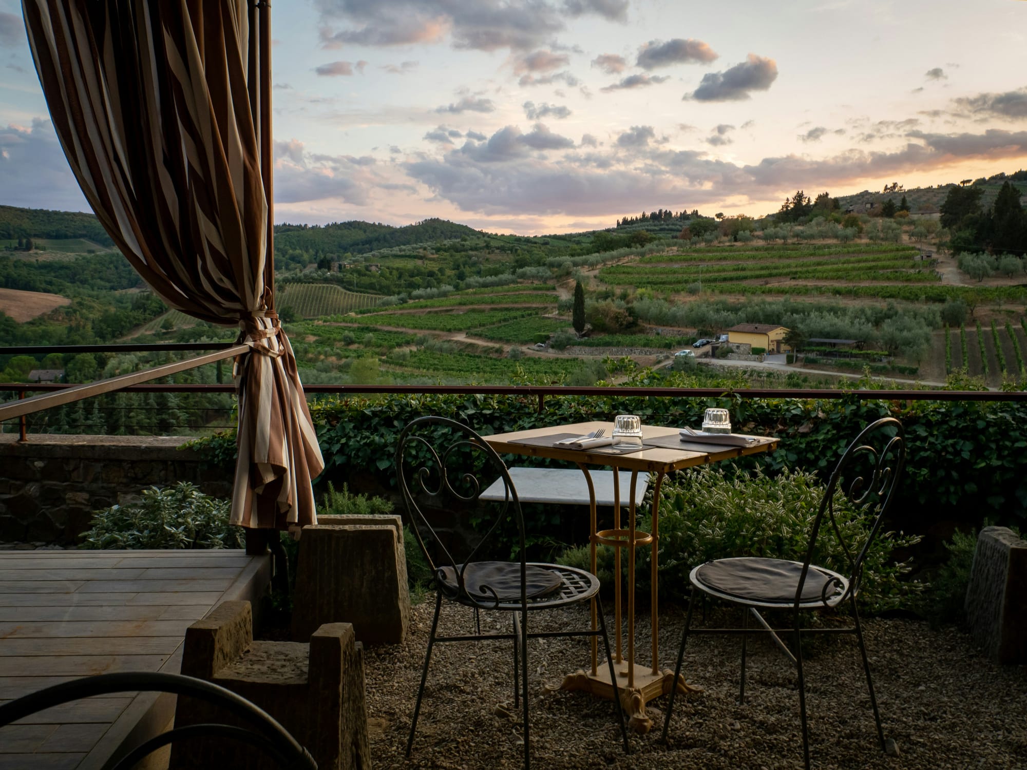 A hidden gem nestled in the Tuscan hills, where you can savor a delicious meal crafted with ingredients sourced from the local community.