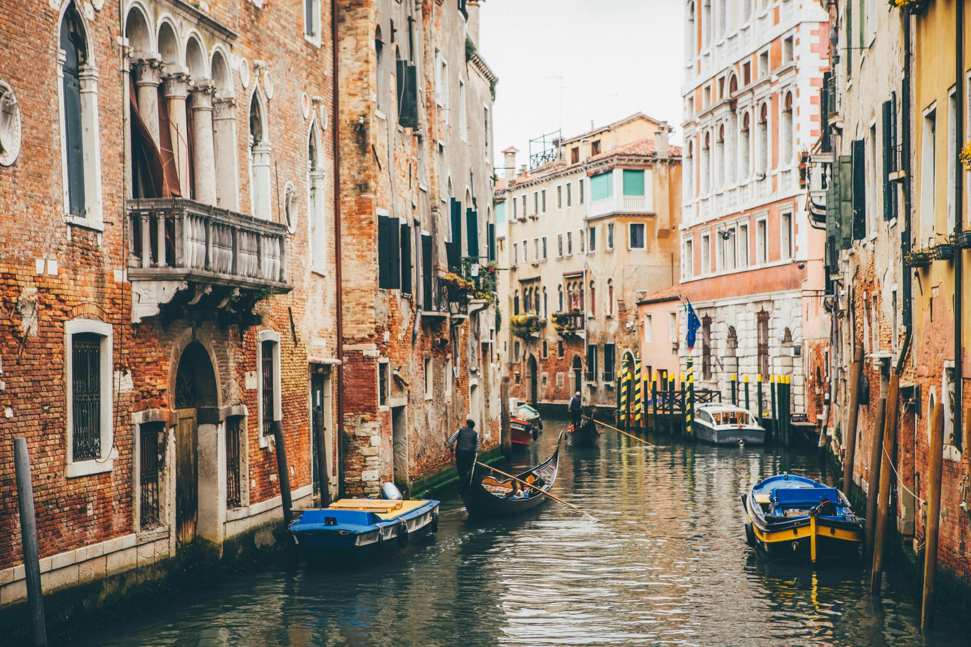 The iconic canals of Venice, a must-see on a 7-day trip to Italy