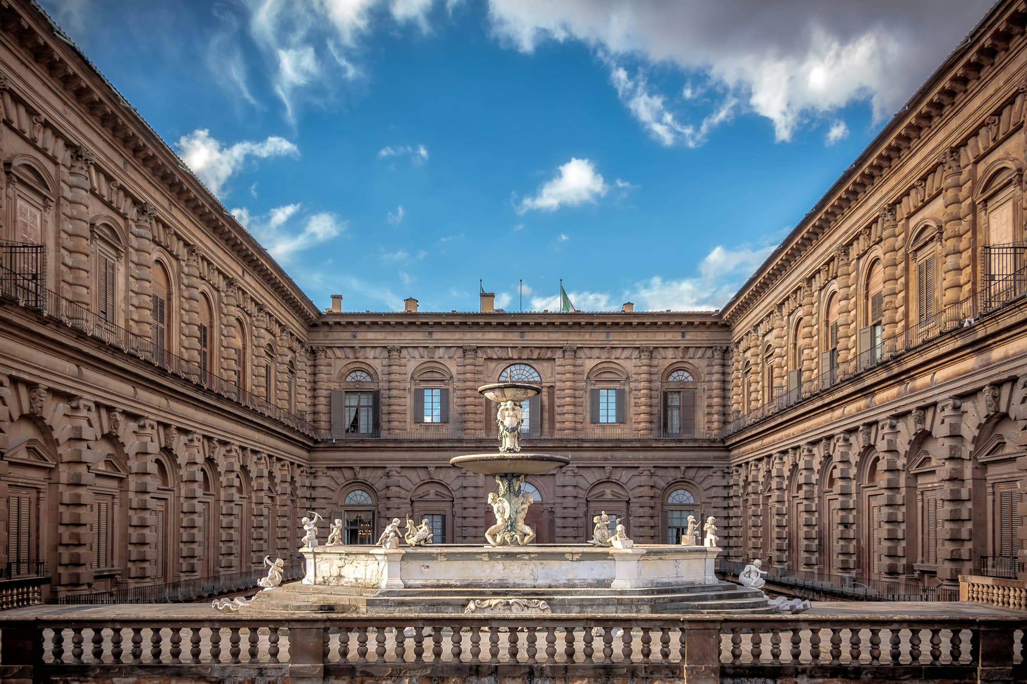 Pitti Palace, which is one of the most beautiful museums in Florence, is a must-see for anyone visiting the city.