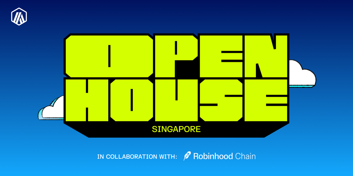 Founder House Singapore: Apply Now to Launch Products on Arbitrum One & Robinhood Chain