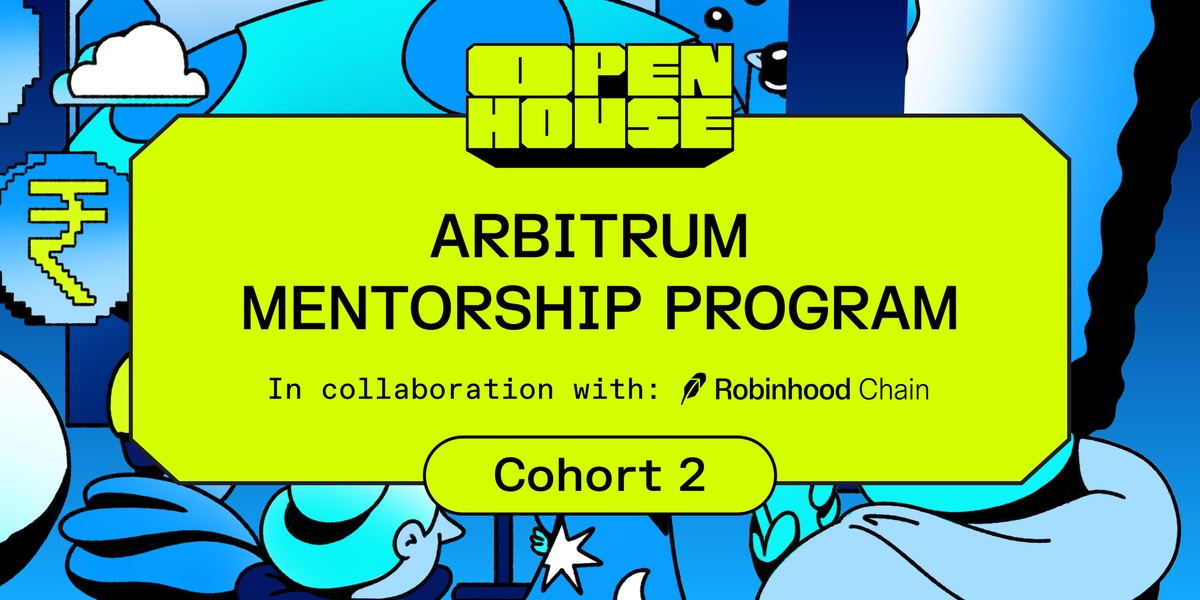 Arbitrum Mentorship Program Cohort 2: Applications Now Open
