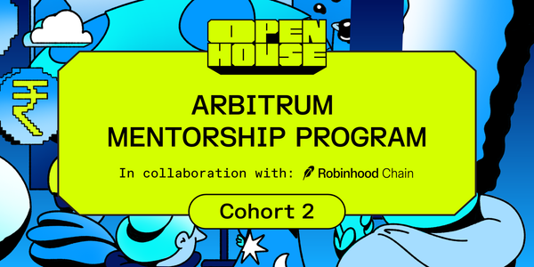 Arbitrum Mentorship Program Cohort 2: Applications Now Open