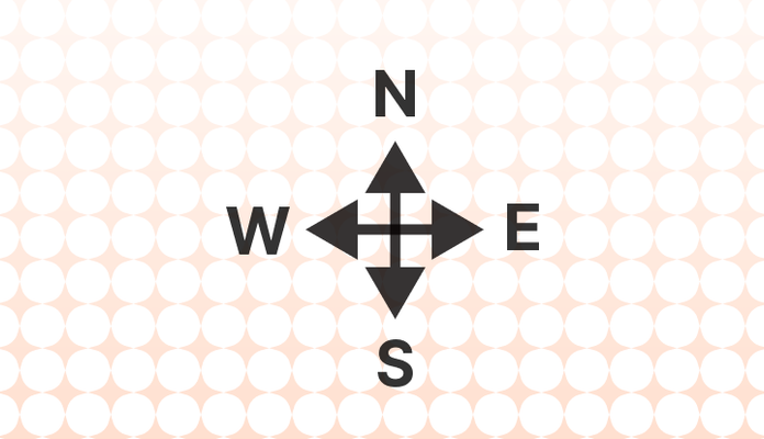 동서남북 영어로 (East, West, South, North 뜻 차이)