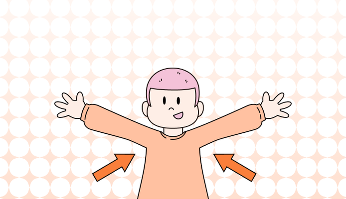 겨드랑이 영어로 (Armpit 또는 Underarm  및 예시 문장)