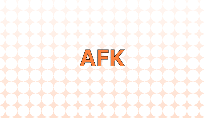 AFK 뜻(자리 비움), 예시, 관련 표현(BRB, DND, OOO)