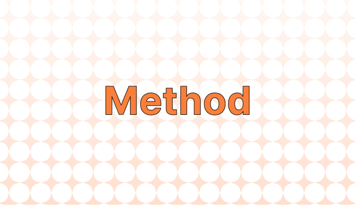 Method 뜻과 예시