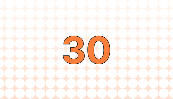 30 영어로(Thirty, Three-Zero/Three-Oh, Thirtieth 차이와 뜻)
