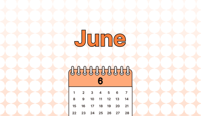 6월 영어로 (June, Jun, 06 차이와 뜻)