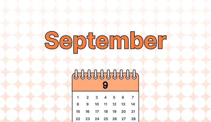 9월 영어로 (September, Sept., Sept, 09 차이와 뜻)