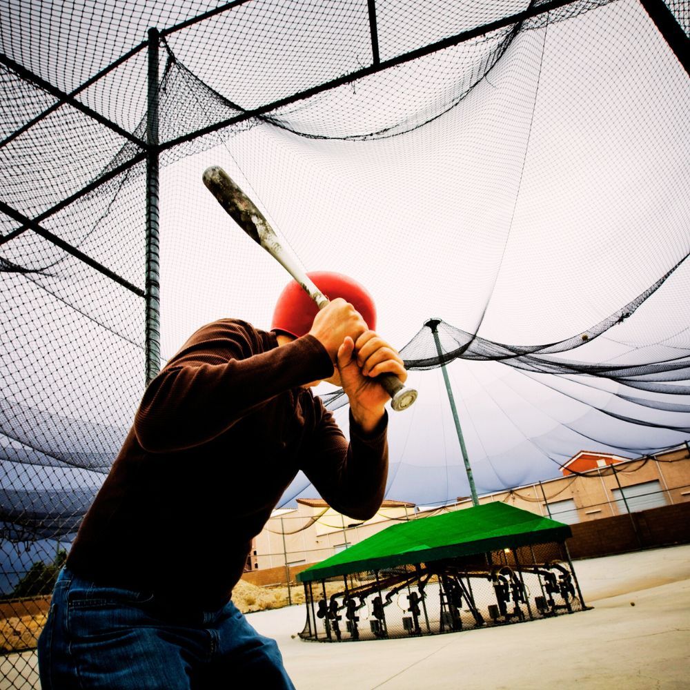 A picture of a variety of pitching machines for little league