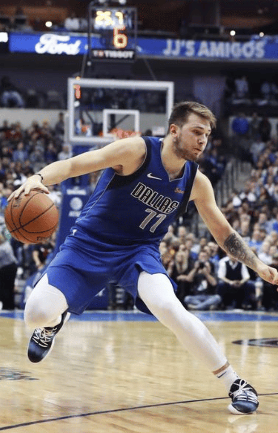 luka doncic dribbling