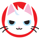 cat in a dogs world logo