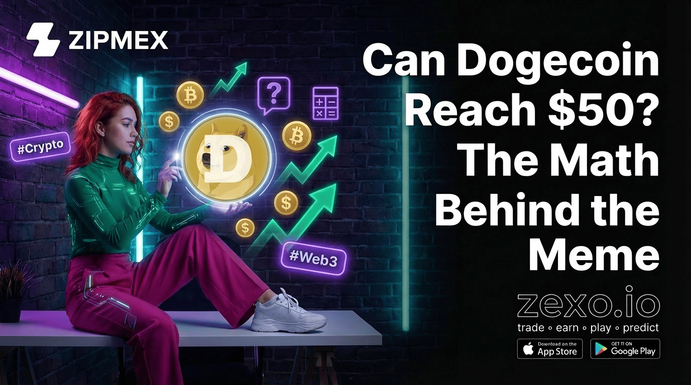 Can Dogecoin Reach $50? The Math Behind the Meme