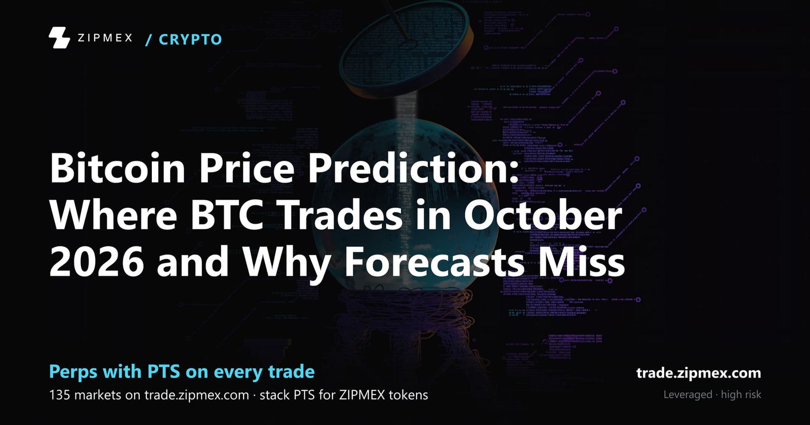 Bitcoin Price Prediction: Where BTC Trades in October 2026 and Why Forecasts Miss