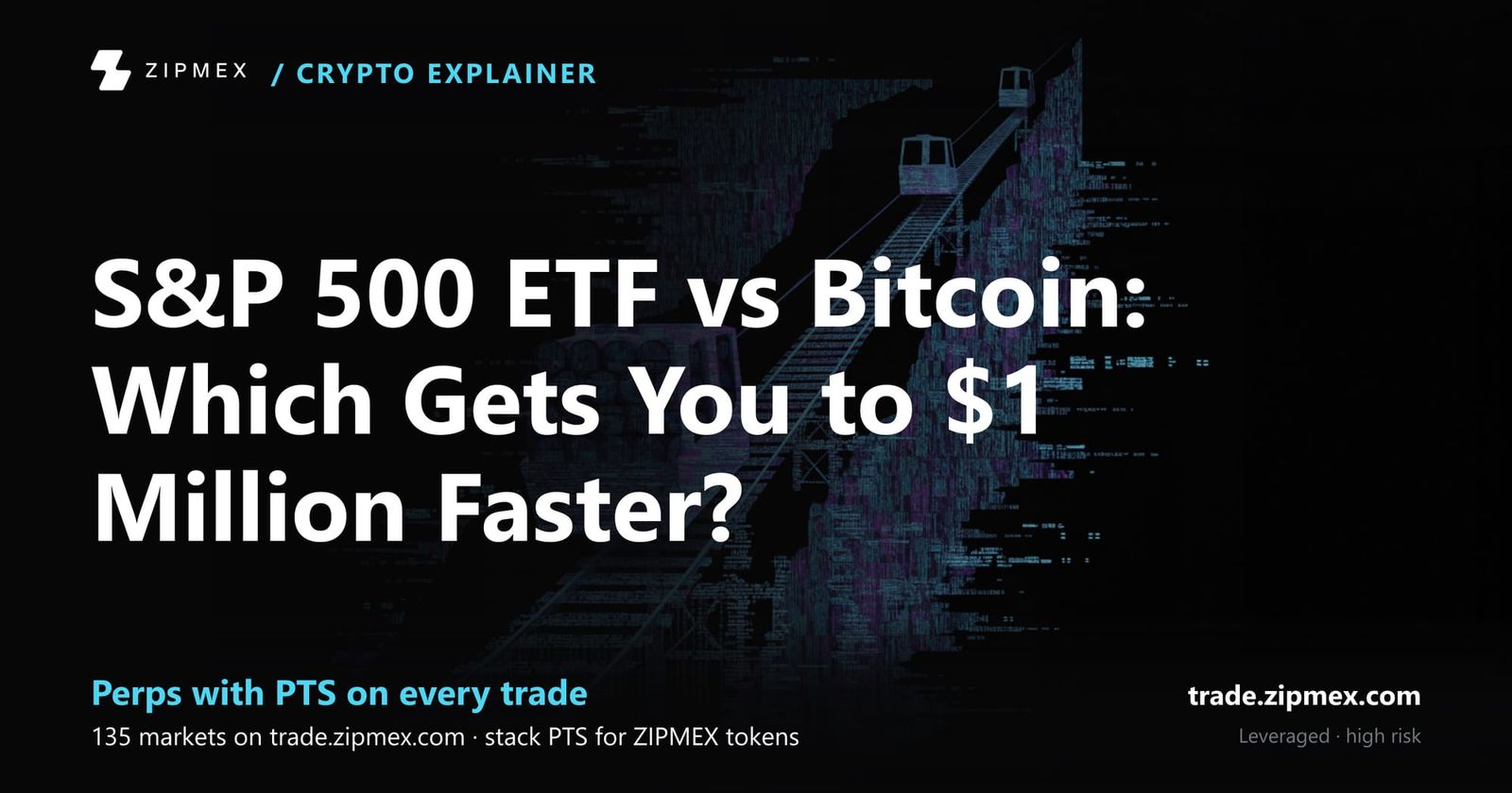 S&P 500 ETF vs Bitcoin: Which Gets You to $1 Million Faster?