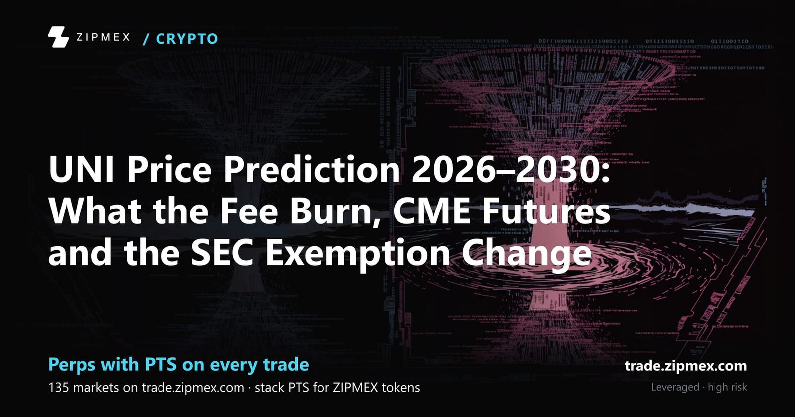 UNI Price Prediction 2026–2030: What the Fee Burn, CME Futures and the SEC Exemption Change