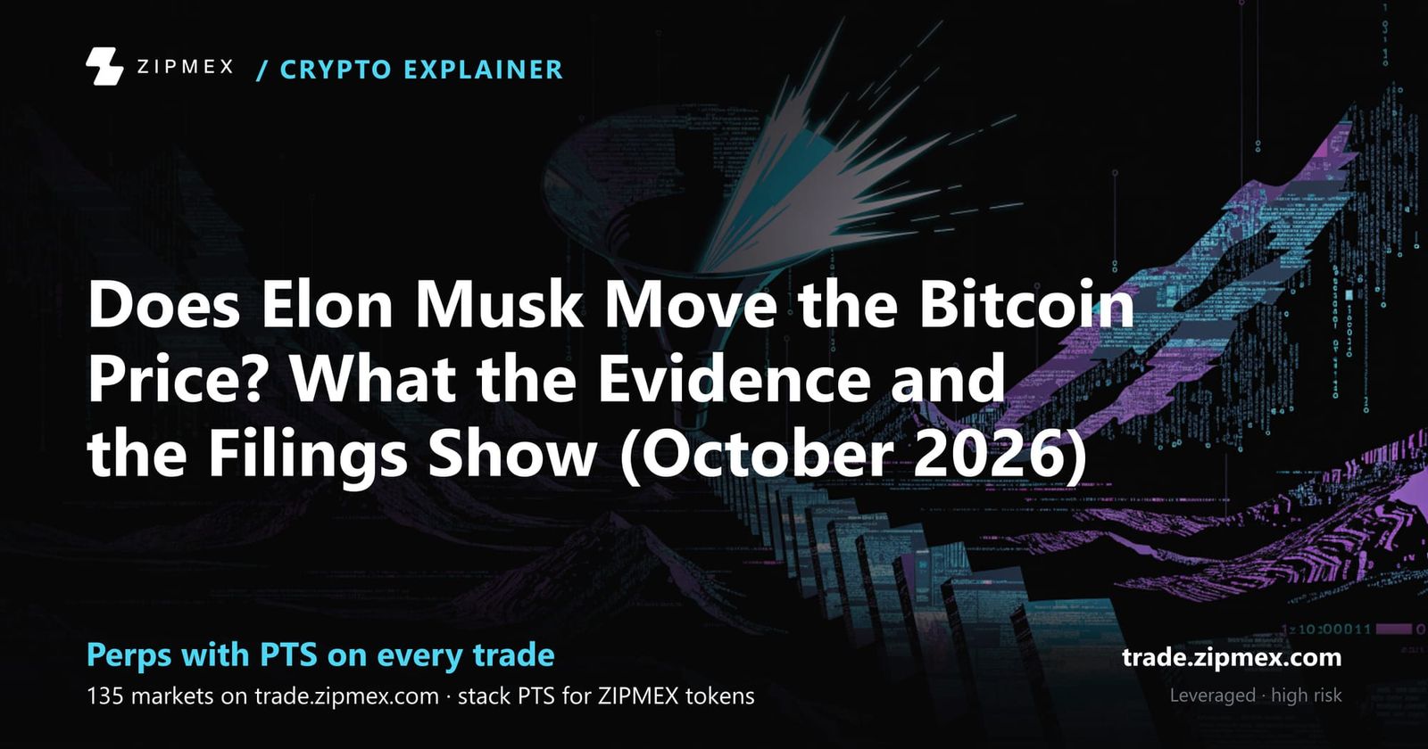 Does Elon Musk Move the Bitcoin Price? What the Evidence and the Filings Show (October 2026)