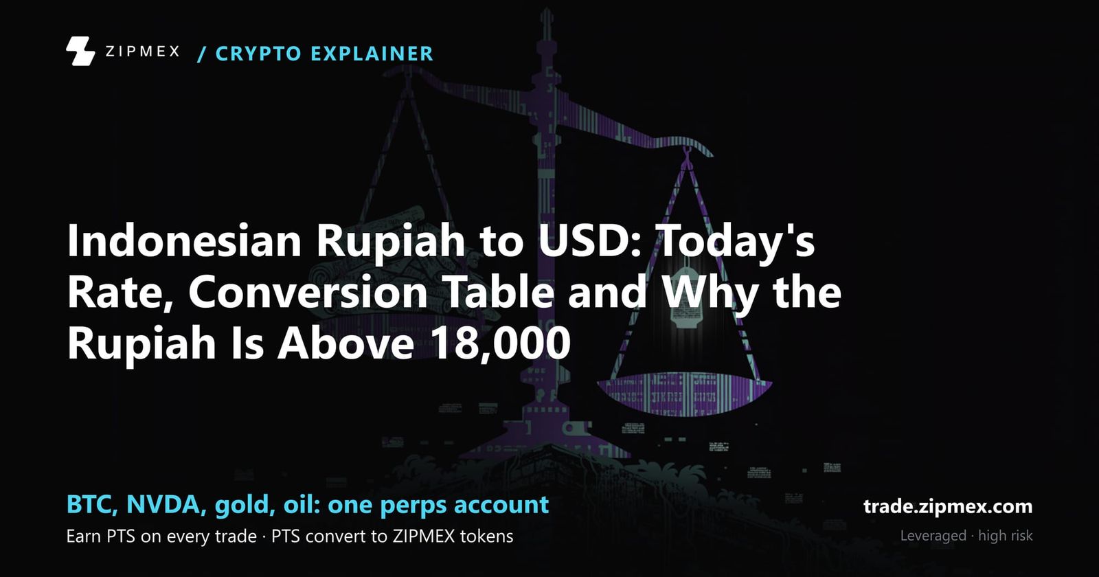 Indonesian Rupiah to USD: Today's Rate, Conversion Table and Why the Rupiah Is Above 18,000