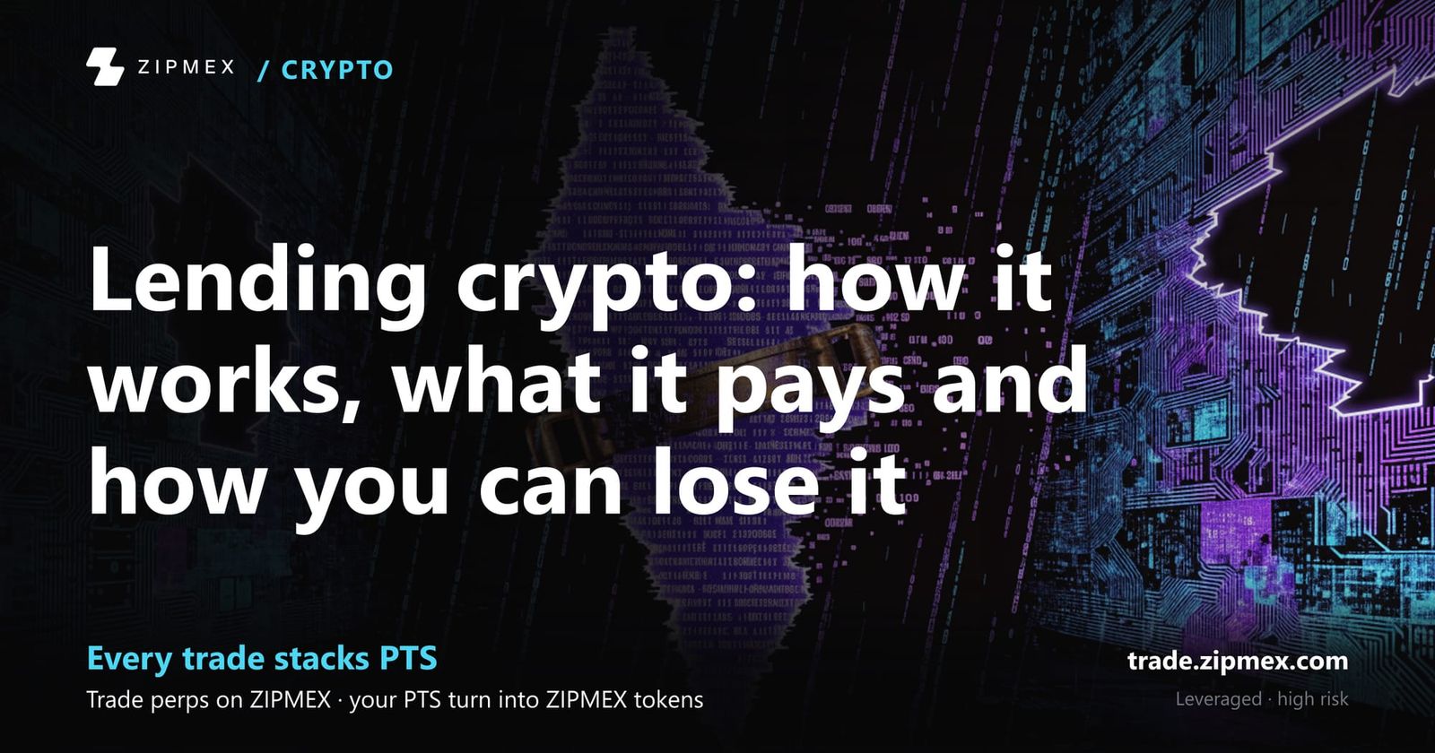 Lending crypto: how it works, what it pays and how you can lose it