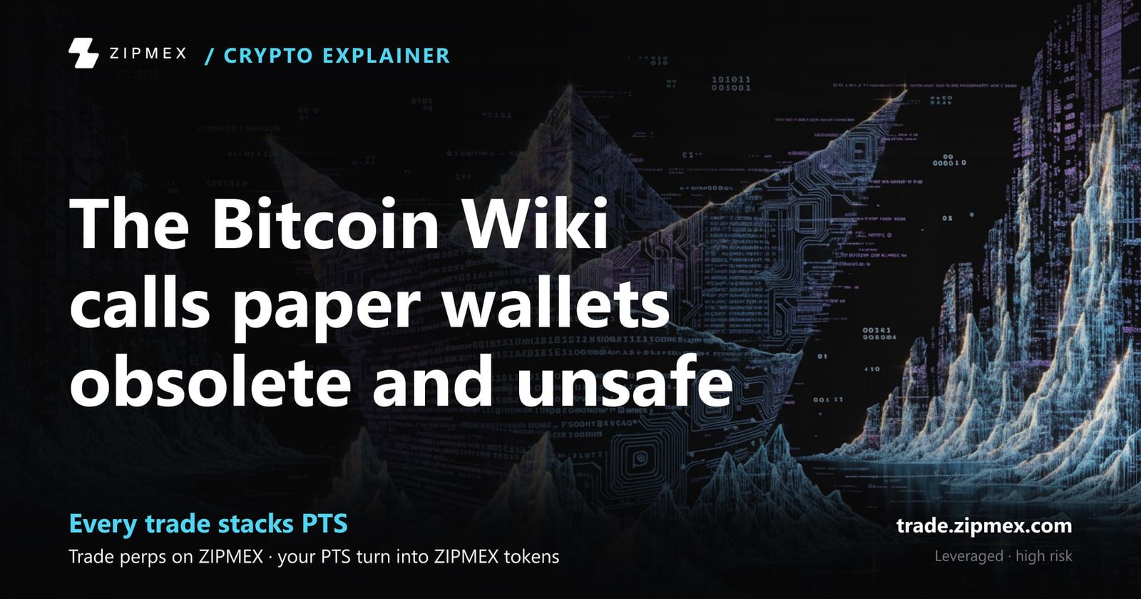Crypto paper wallets: a printed key, and sources disagree on safety