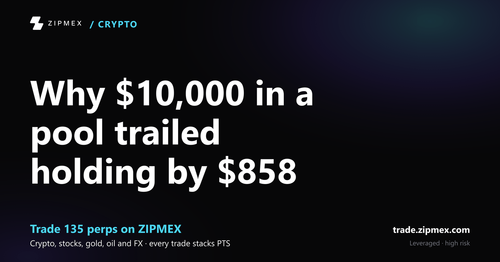 What is impermanent loss in crypto? The gap between a liquidity pool and simply holding